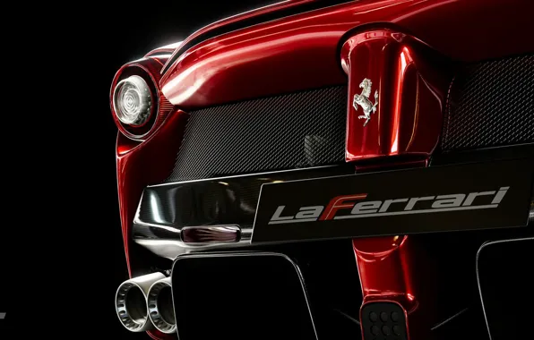 Авто, Макро, Красный, Черный, Ferrari, LaFerrari, Gran Turismo Sport