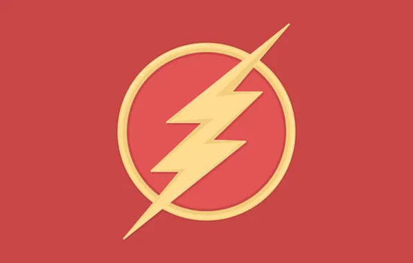 Картинка vector, logo, image, DC comics, The Flash, Barry Allen