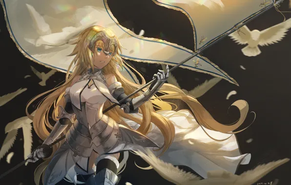 Девушка, аниме, арт, Fate/Grand Order, Судьба/великая Кампания