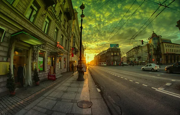 Картинка улица, проспект, Russia, питер, санкт-петербург, St. Petersburg