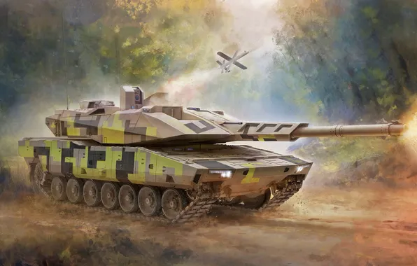 Германия, Танк, Бундесвер, Основной боевой танк, KF51 Panther
