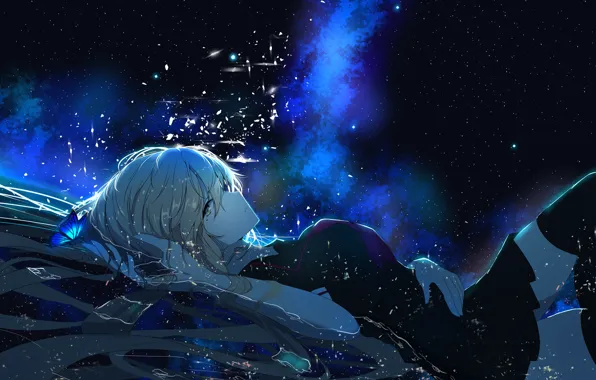 Картинка девушка, аниме, арт, vocaloid