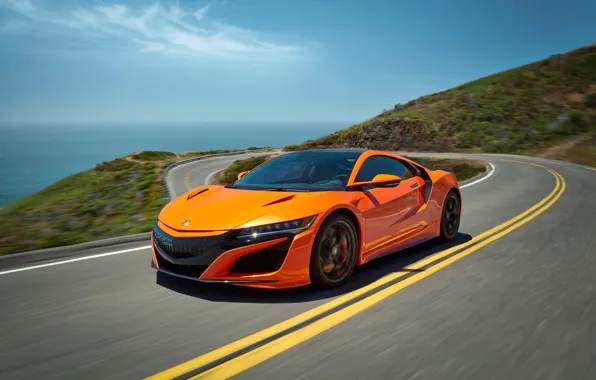 Скорость, Honda, Acura, NSX, 2019