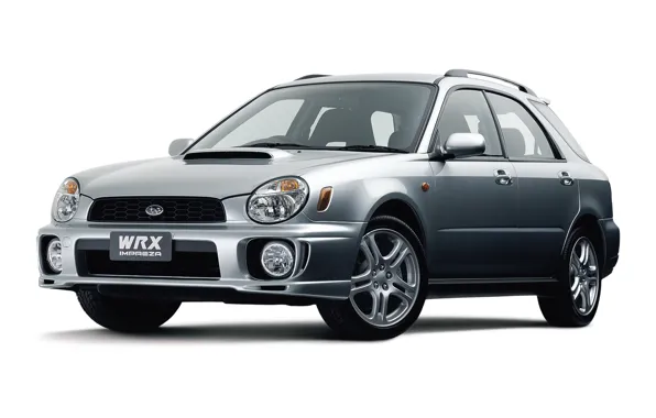 Subaru, Impreza, белый фон, WRX, субару, импреза