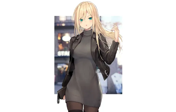 Картинка girl, hot, sexy, anime, figure, pretty, blonde, babe