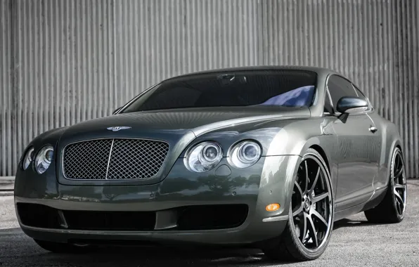 Картинка Bentley, Continental, gray