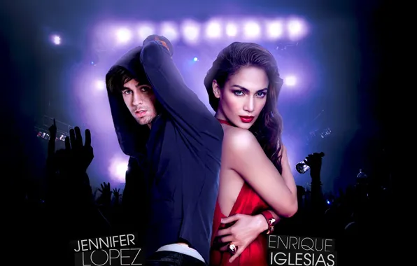 Music, singer, jennifer-lopez, enrique-iglesias