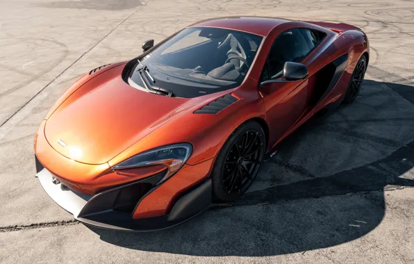 Картинка orange, mclaren, 675lt