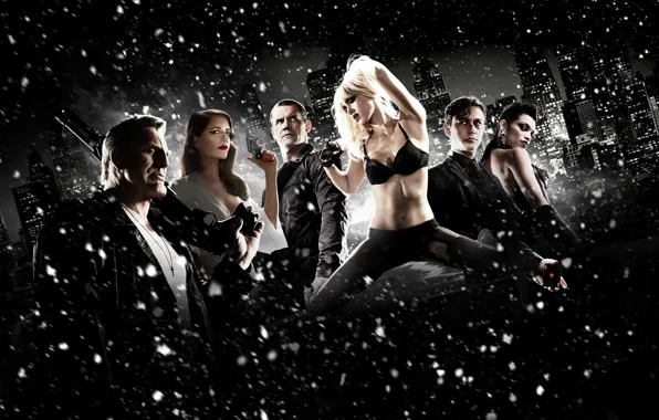 Jessica Alba, Женщина, Rosario Dawson, Josh Brolin, Mickey Rourke, Joseph Gordon-Levitt, Sin City:A Dame to …