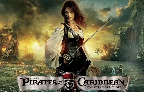Анжелика, pirates of the caribbean on stranger tides, Пенелопа Крус