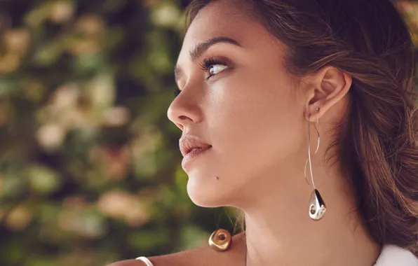 Jessica Alba, портрет, актриса, знаменитость