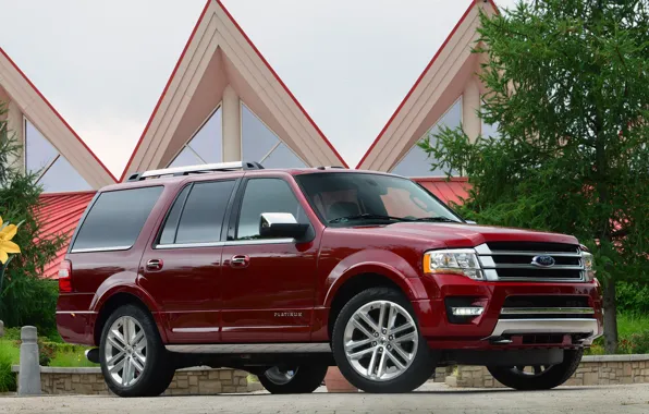 Ford, Red, Expedition, Platinum
