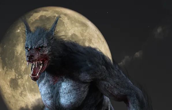 Эмоции, пятница, фэнтези, horror, Moon, Fantasy, чудовище, monster