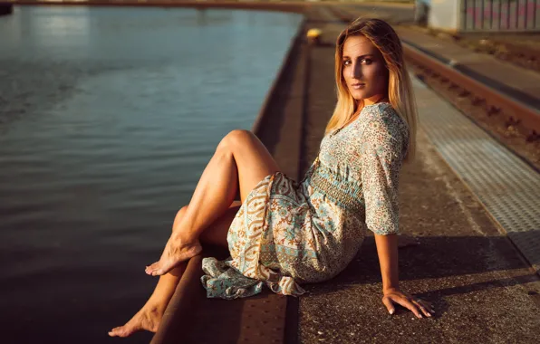 Картинка взгляд, девушка, Jennifer Elené