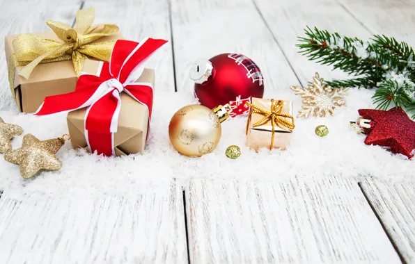 Украшения, подарок, шары, Новый Год, Рождество, christmas, balls, merry