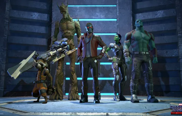 Gun, game, weapon, Marvel, mask, Rocket raccoon, Guardians Of The Galaxy, Marvel's Guardians Of The …
