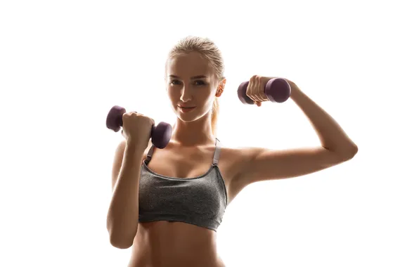 Girl, exercise, sports, fitness