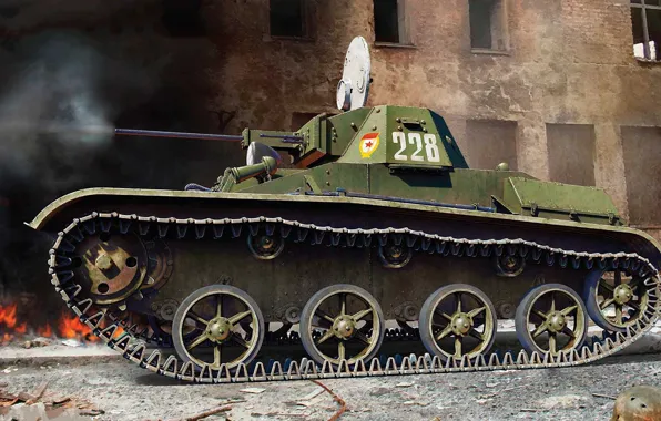 СССР, РККА, советский лёгкий танк, Т-60, бронетанковые войска, Владимир Бут, Soviet Light Tank