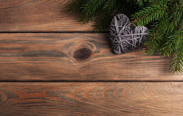 Картинка украшения, сердце, Новый Год, Рождество, love, christmas, heart, wood