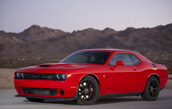 Картинка Dodge, Challenger, Hellcat, SRT, 2015