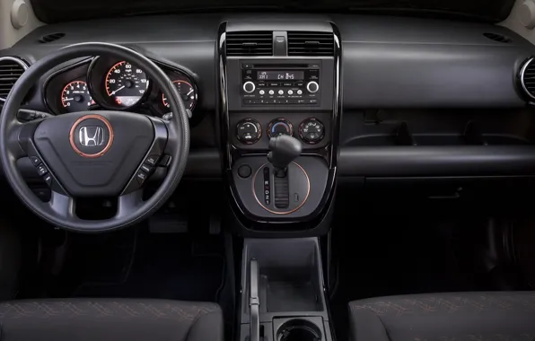 Руль, Honda, салон, приборная панель, element