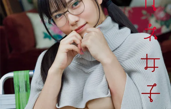 Asian, blouse, woman, young, model, hair, brunette, hands