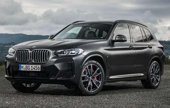 Sport, кроссовер, экстерьер, 2021, BMW X3 M