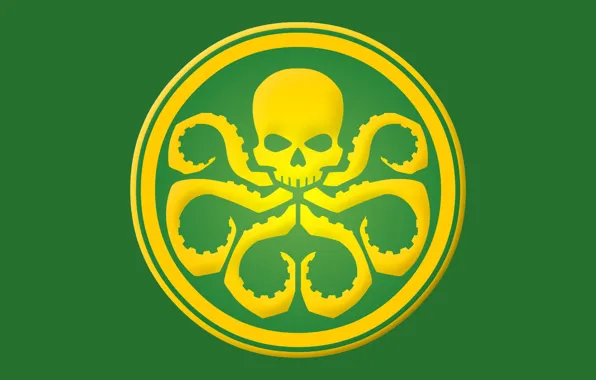 Картинка skull, Marvel, comics, tentacles, Hail Hydra