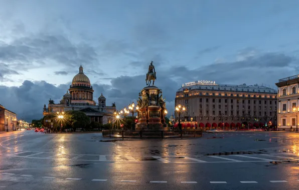 Картинка Санкт-Петербург, Исаакиевский собор, Исаакиевская площадь, Сергей Газизов