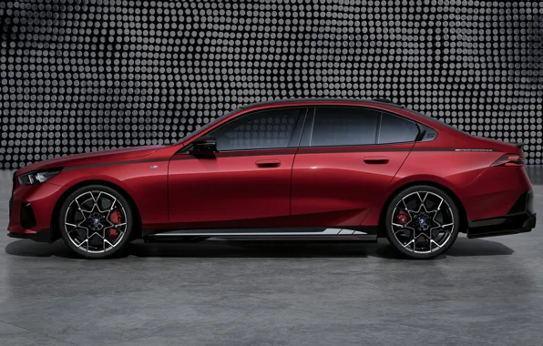 BMW, БМВ, вид сбоку, M Performance, 2023, BMW i5 M60, G60