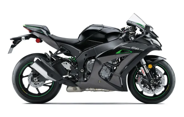 Картинка мотоцикл, Kawasaki, Ninja, Кавасаки, ZX10R, Kawasaki Ninja ZX10R