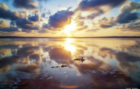 Небо, облака, пейзаж, фото, красота