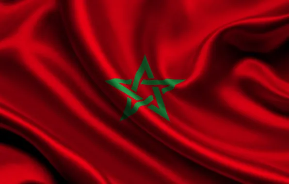Флаг, marocco, Марокко