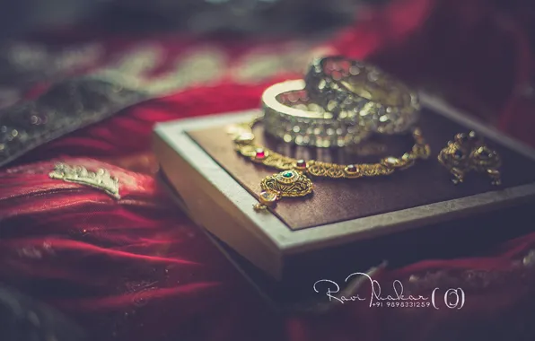 Wedding, ornaments, mecro