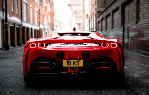 Ferrari, суперкар, supercar, Stradale, 2020, Ferrari SF90, Ferrari SF90 Stradale, Ферарри