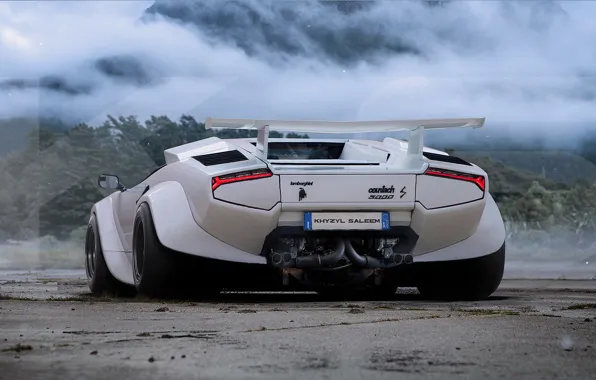 Автомобиль, задок, Huratach, Chunky Bull, Huracan taillights work pretty well
