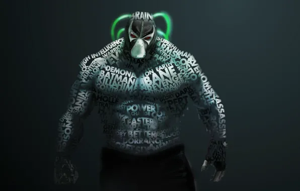 Злодей, dc comics, Bane