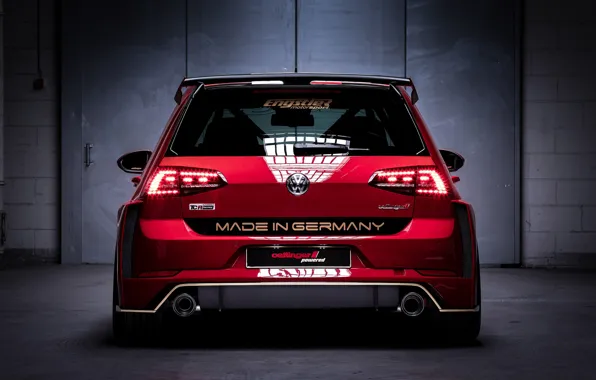 Volkswagen, вид сзади, Golf, GTI, Oettinger, TCR, 2019, Germany Street