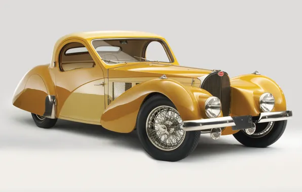 Картинка ретро, Bugatti, 1937, Atalante, Bugatti Type 57s