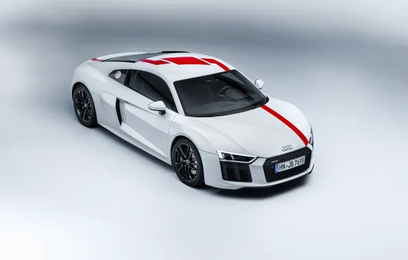 Суперкар, Audi R8, 2018, V10, RWS