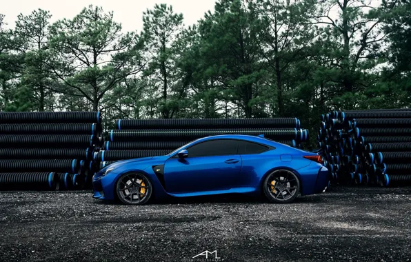 Синий, lexus, blue, лексус, rc