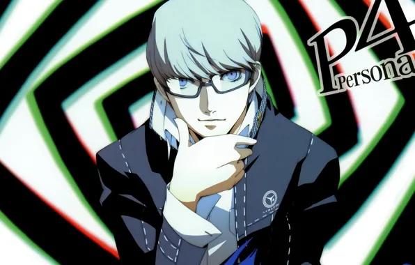 Очки, парень, Persona 4, Персона