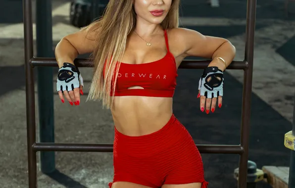 Блондинка, спортсменка, Vivi, Reza Mohammadi