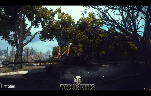 USA, Танк, Tank, WoT, World of Tanks, Т32, T32