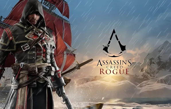 Sword, gun, pistol, game, hitman, sea, pirate, weapon