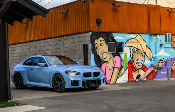 Картинка BMW, front view, M2, G87, BMW M2 MT, 🤢