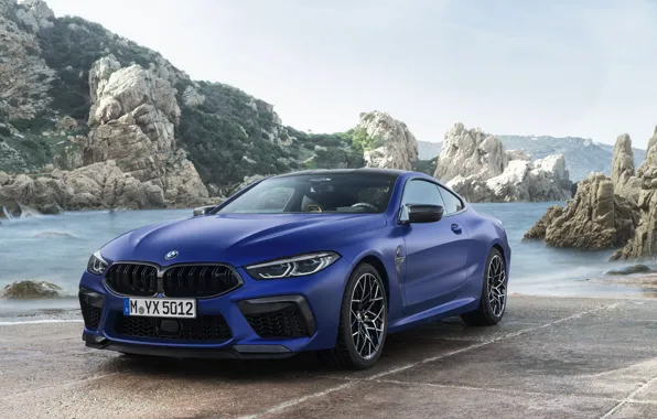 Берег, купе, BMW, стоянка, 2019, BMW M8, M8, M8 Competition Coupe