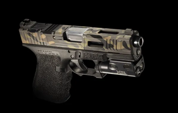 Картинка стиль, пистолет, Glock 19, Mk 2