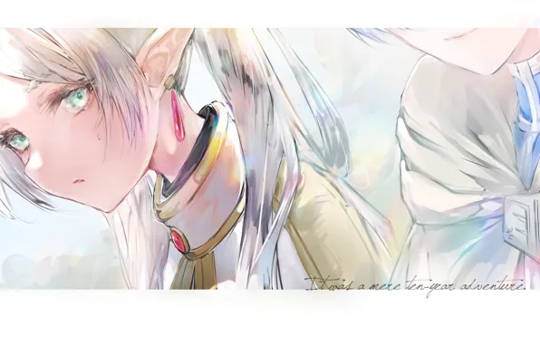 Девушка, парень, эльфийка, Himmel, Sousou no Frieren, Frieren