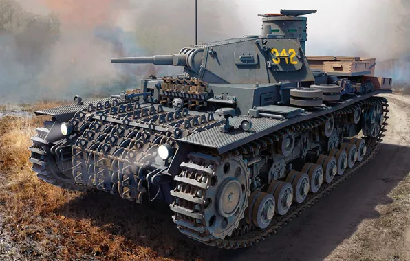 Panzerkampfwagen III, немецкий средний танк, PzKpfw III, Третий рейх, Pz.Kpfw.III Ausf. D/B